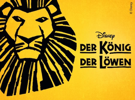 Das Logo von Disneys der König der Löwen